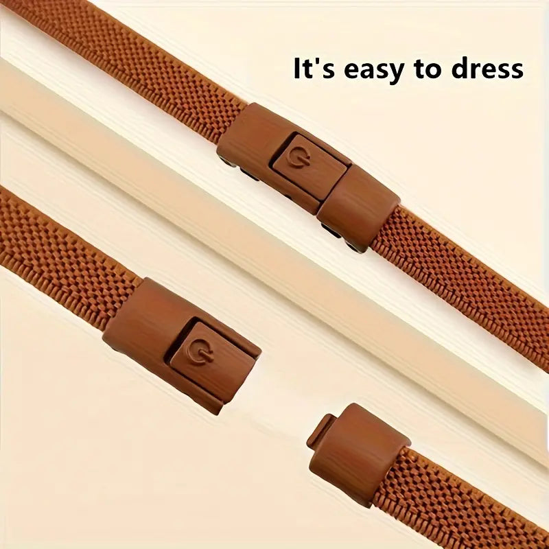 Adjustable Elastic No-Tie Shoelaces Set, 39.37 Inches Long, Comfortable Design for Men and Women, Includes Metal Lock Tips