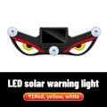 Summervibes Car Rear Window Dynamic LED Display – Vampire Devil Eye Emoji Panel, Auto Decorative Light
