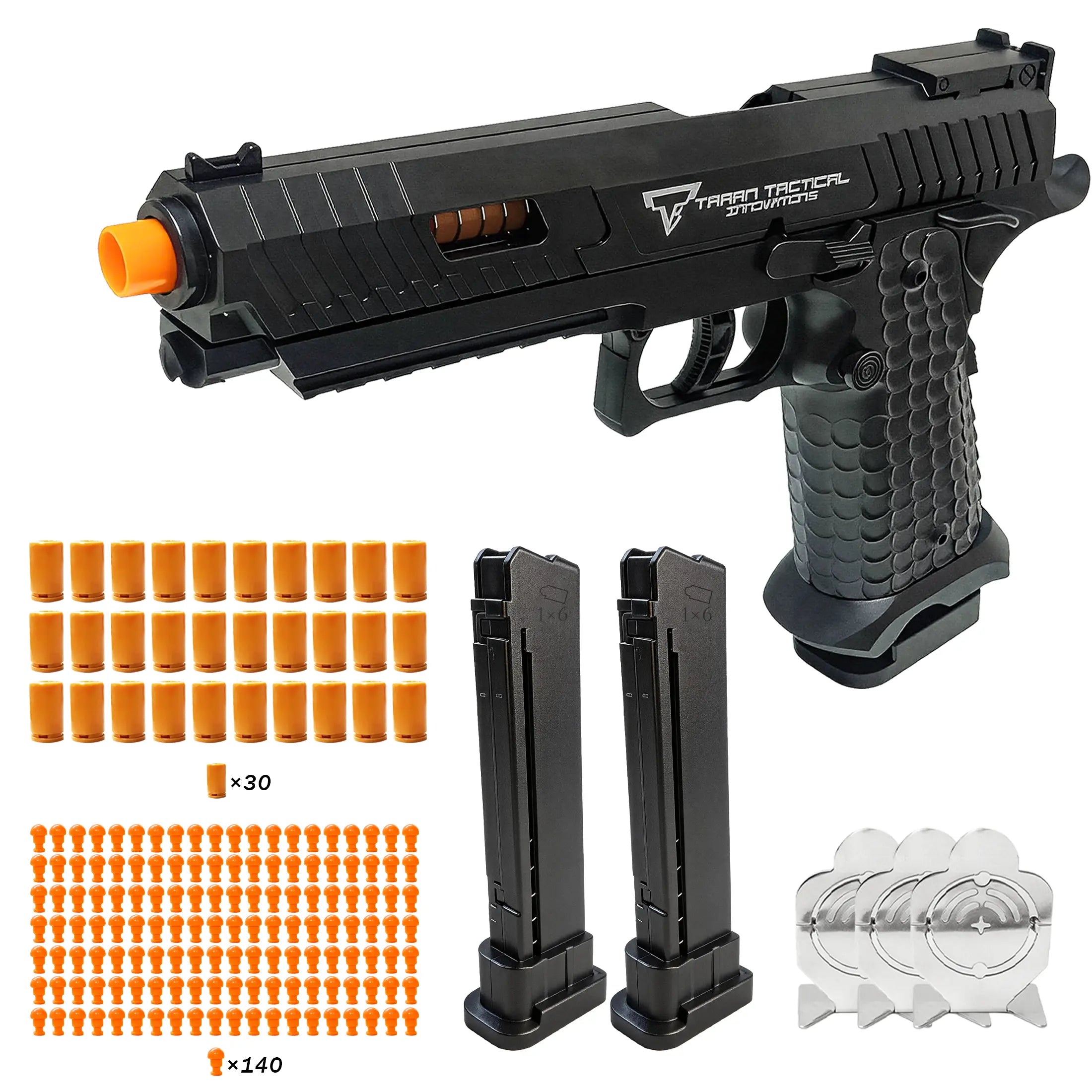 TTI 2011, Automatic Shell Ejecting Toy Gun Pistol, Soft Bullet Toy Gun for Boys, Education Model Realistic Toy Pistol Shooting Game Toys, Birthday Gifts for Kids Eco-Friendly Tactical Ejection Stock Perfect