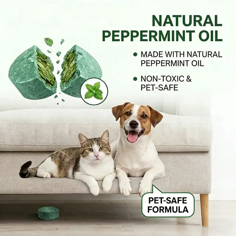 12 - Pack Popular Natural Rodent Repellent Balls! Infused with Peppermint and Lemon Oil, These Balls Effectively Deter Squirrels, Rats, Spiders, and Other Pests. Safe, Long - Lasting, and Easy - to - Use for Both Indoor and Outdoor Applications.