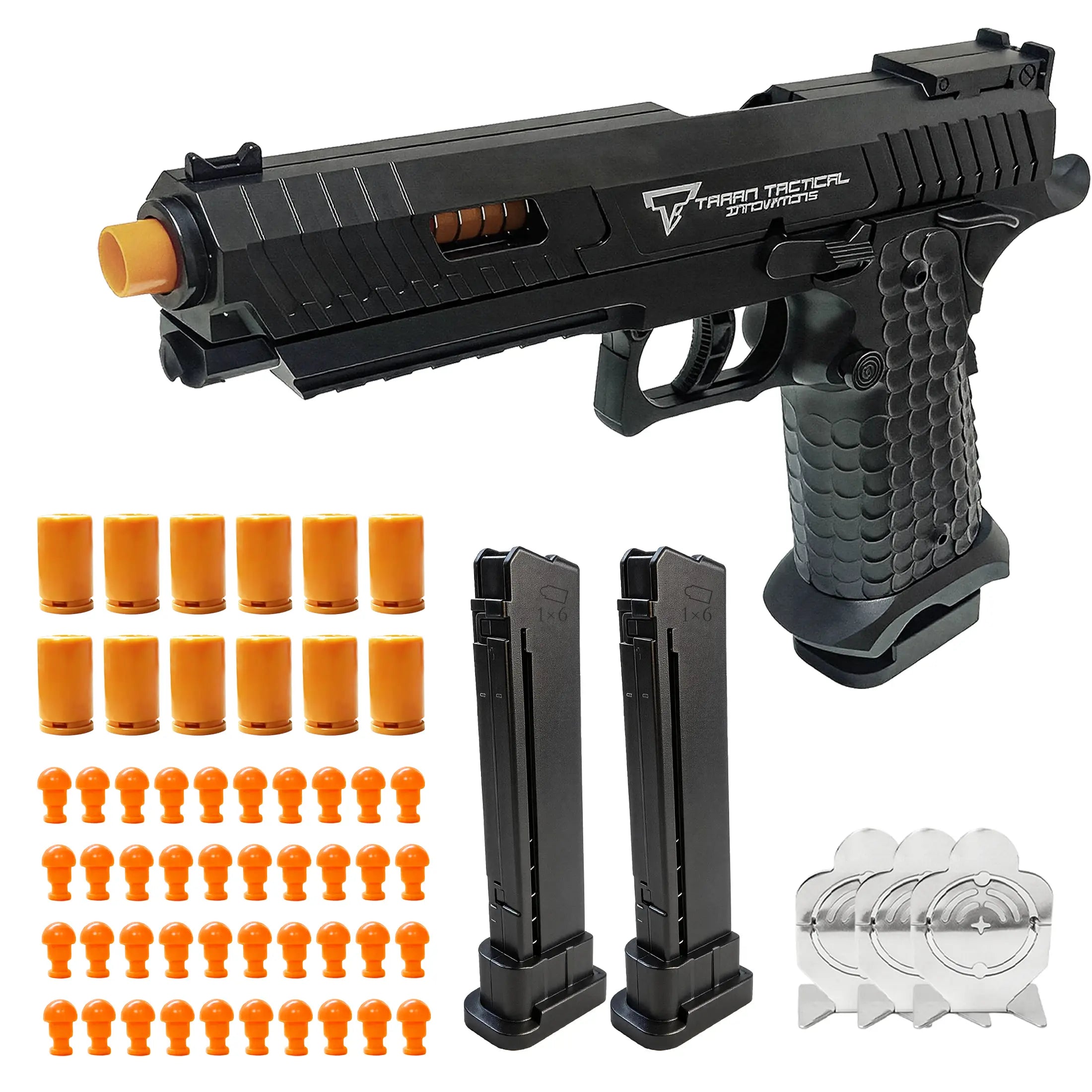 TTI 2011, Automatic Shell Ejecting Toy Gun Pistol, Soft Bullet Toy Gun for Boys, Education Model Realistic Toy Pistol Shooting Game Toys, Birthday Gifts for Kids Eco-Friendly Tactical Ejection Stock Perfect