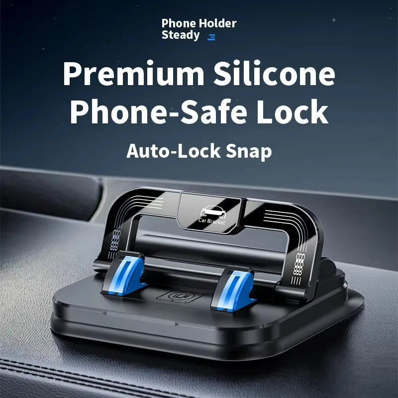 New Car Phone Mount for Car 360° Rotatable Dashboard Horizontal & Vertical Viewing Cell Phone Holder Car Temporary Parking Card