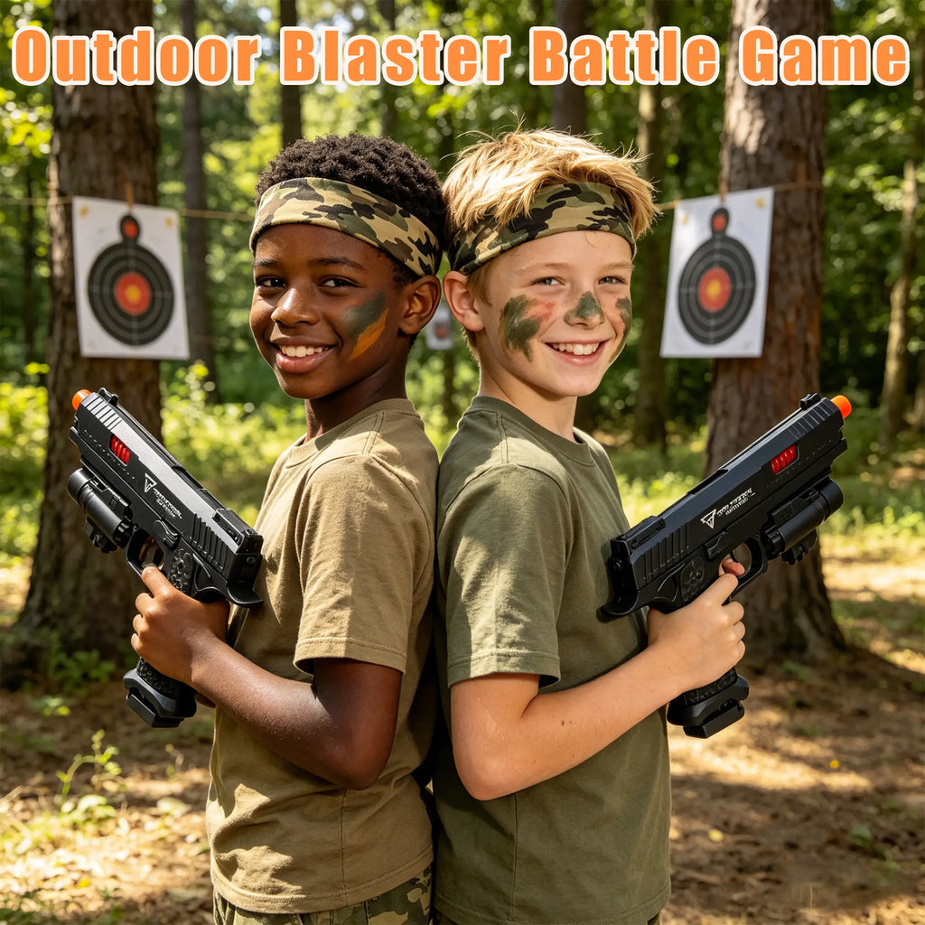 TTI 2011, Automatic Shell Ejecting Toy Gun Pistol, Soft Bullet Toy Gun for Boys, Education Model Realistic Toy Pistol Shooting Game Toys, Birthday Gifts for Kids Eco-Friendly Tactical Ejection Stock Perfect