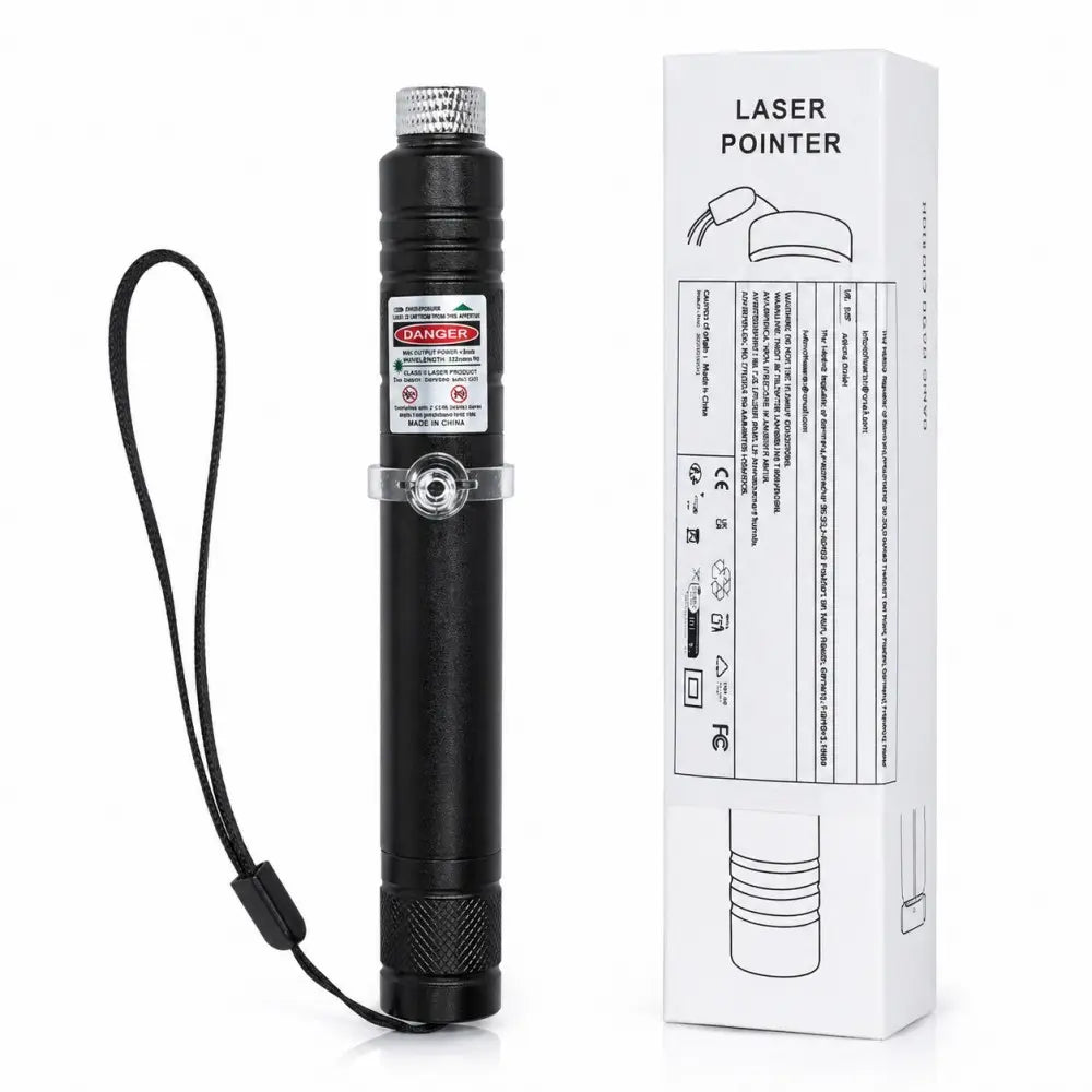 High-Power Laser Pointer with Visible Beam, Long-Range Visible Light, Ideal for Night Use and Outdoor Activities, Durable Design, Handheld Laser Pen, Rechargeable Laser Pointer