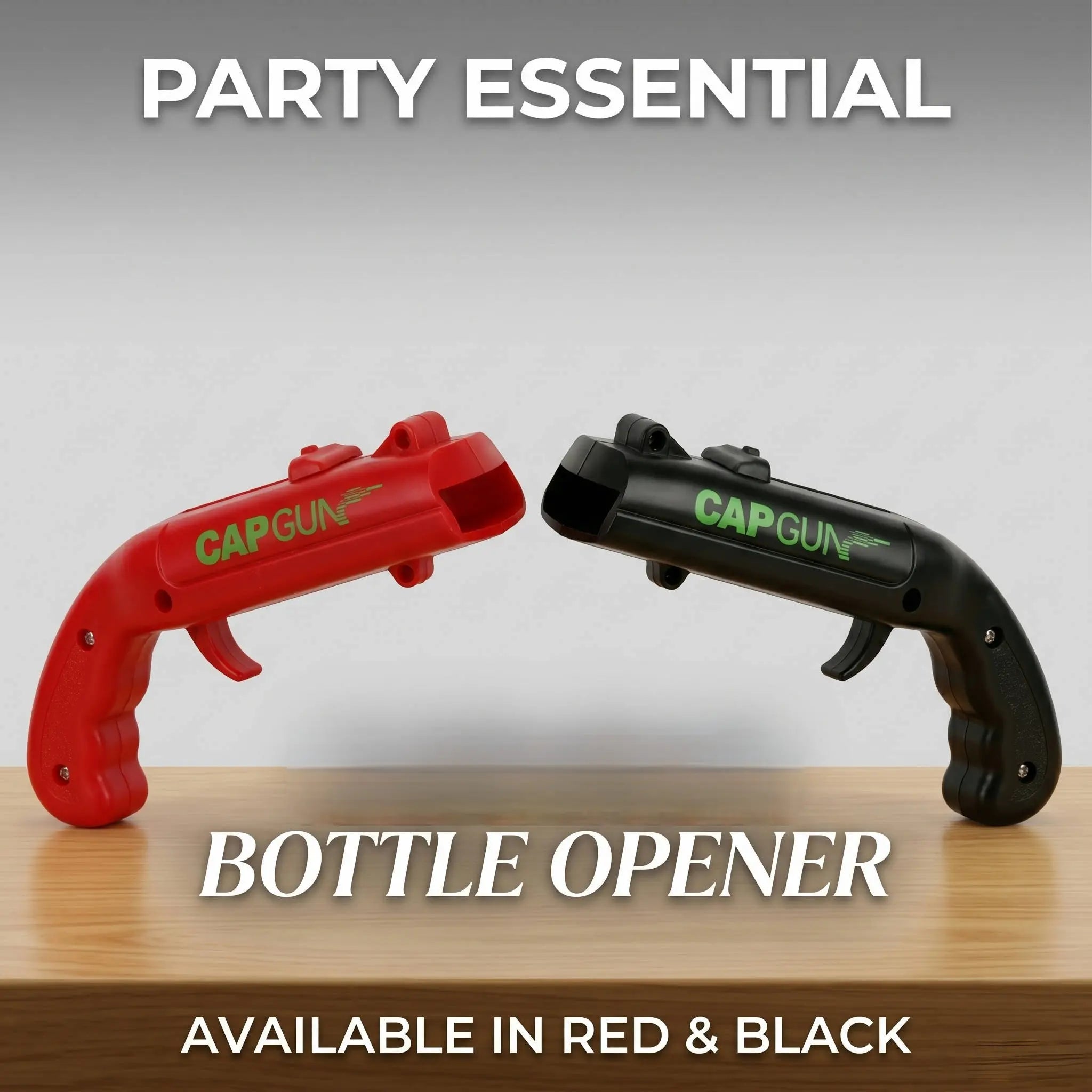 Stainless Steel & ABS Plastic Spring Mechanism Bottle Opener, Kitchen & Bar Utensil, Fun Gifts for Family Gatherings & Father’S Day (Red-Black)