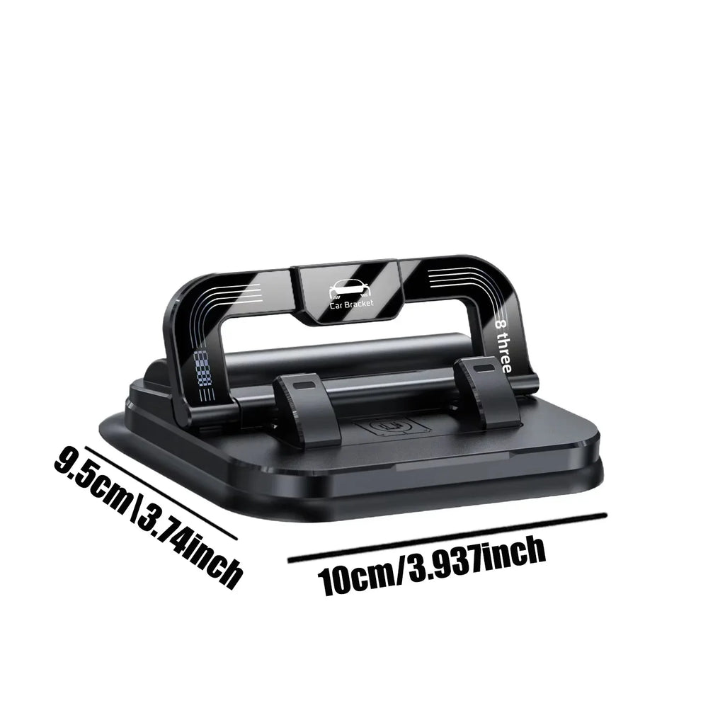 New Car Phone Mount for Car 360° Rotatable Dashboard Horizontal & Vertical Viewing Cell Phone Holder Car Temporary Parking Card