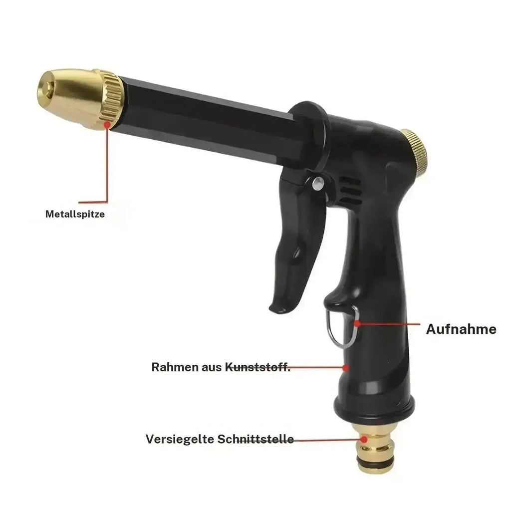 【Summervibes】Portable High Pressure Water Sprayer, Adjustable Garden Hose Nozzle Sprayer, Car Washing & Maintenance Tool, Pet Cleaning Tool & Dealsforyoudays