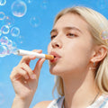 Bubblero Bubble Fidget Stress Relief Toy Cigarette Box Style Reusable Pop Toy for Adults Funny Novelty Gift for Christmas, New Year & Graduation Party Viral Prank Toy Squishy Maker Desk Toy White Elephant Gift